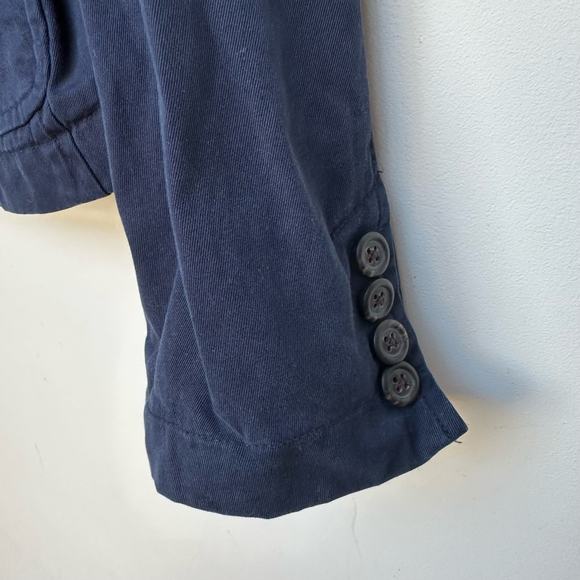 Vintage Ralph Lauren Rugby Crested Navy Blue Blazer - Size 6 - Picture 6 of 7